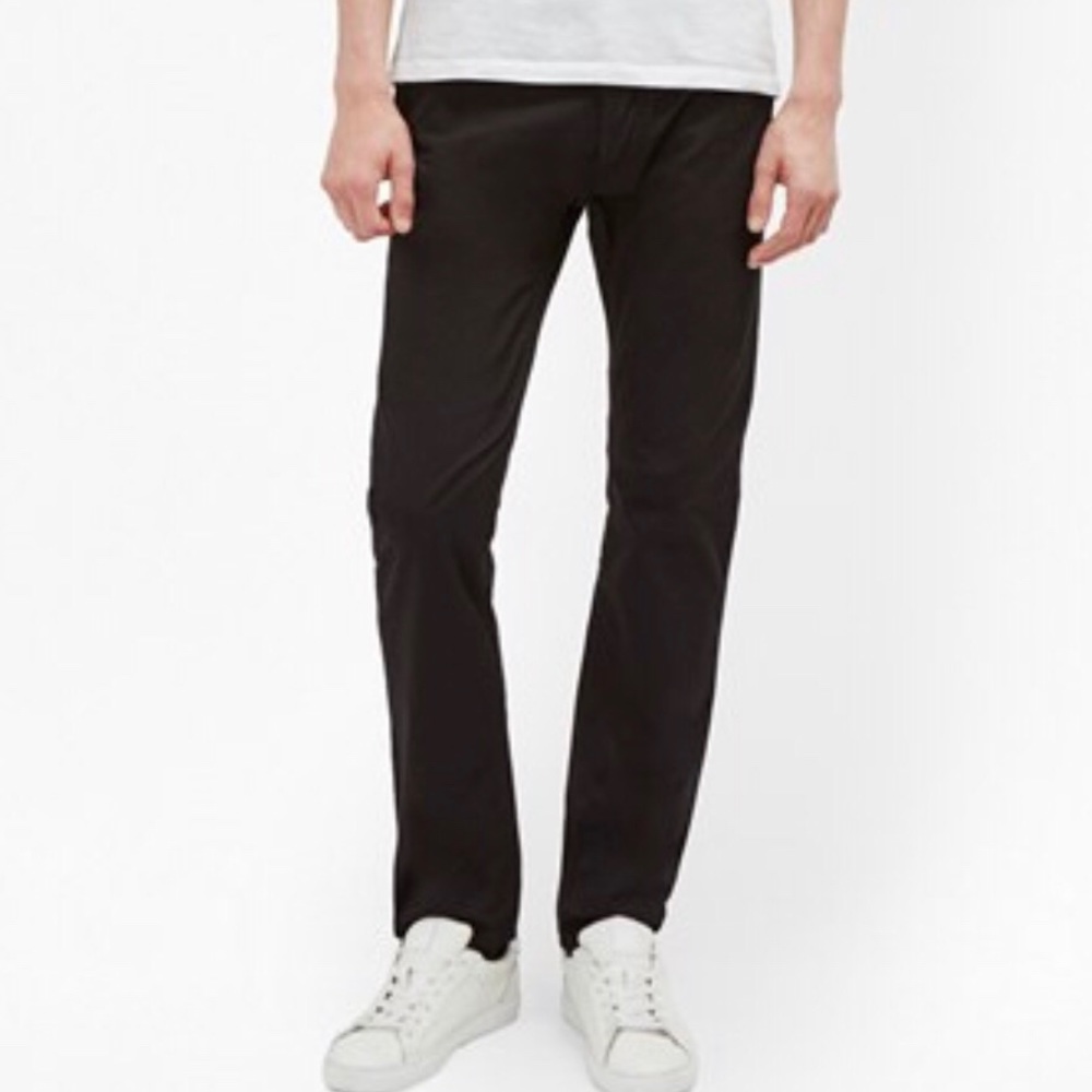 NWT MENS BLACK 5 POCKET TROUSERS NEVER WORN